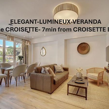Magnifique 3 Pieces Renove Cannes Centre 'Banane' Avec Veranda ! A2B88 Exterior photo